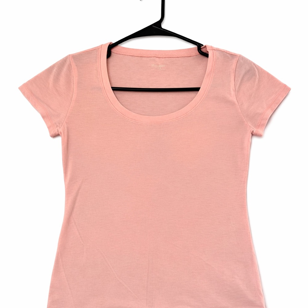 No Boundaries Light Pink Short Sleeve Tee